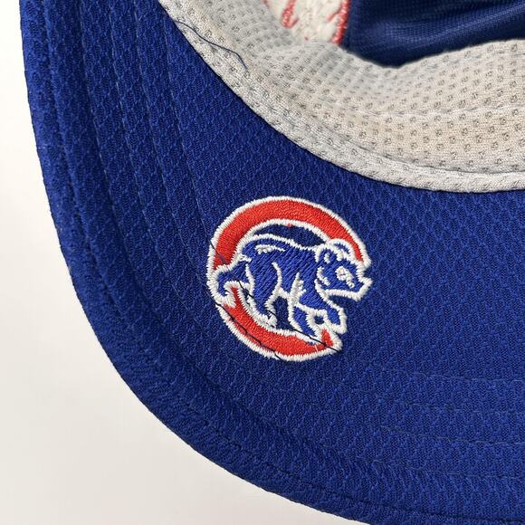 Chicago Cubs Hat Cap Strap Back Womens MLB Baseball Mesh New Era Official Team‎ - Picture 11 of 13